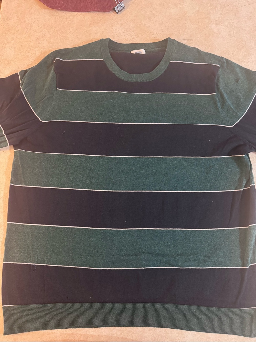 3XL Old Navy Striped Crewneck Sweater